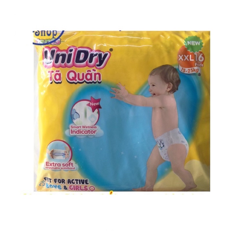 bỉm quần / tã quần unidry M22 / L20 / Xl18 / Xxl16 chính hãng
