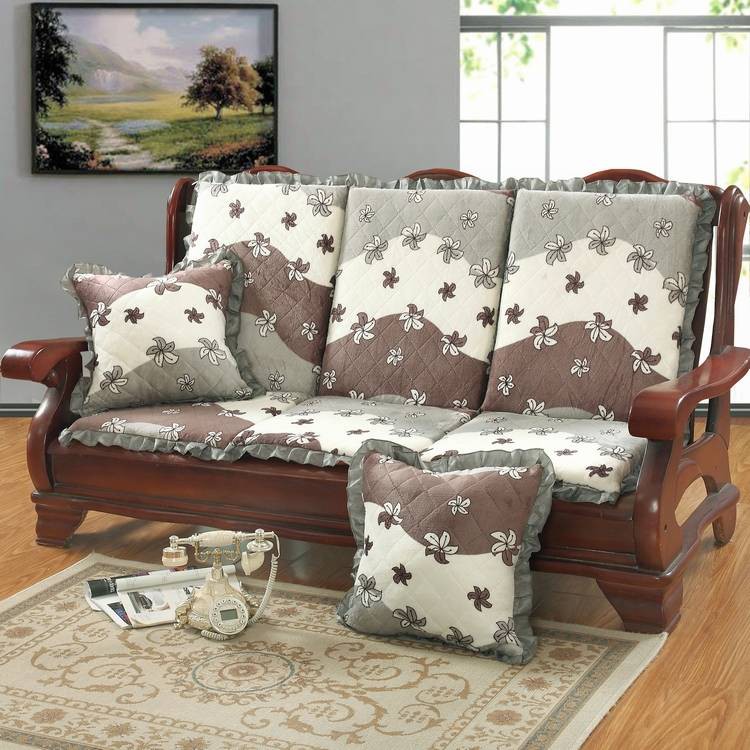 Nệm lót ghế sofa gỗ êm ái cao cấp