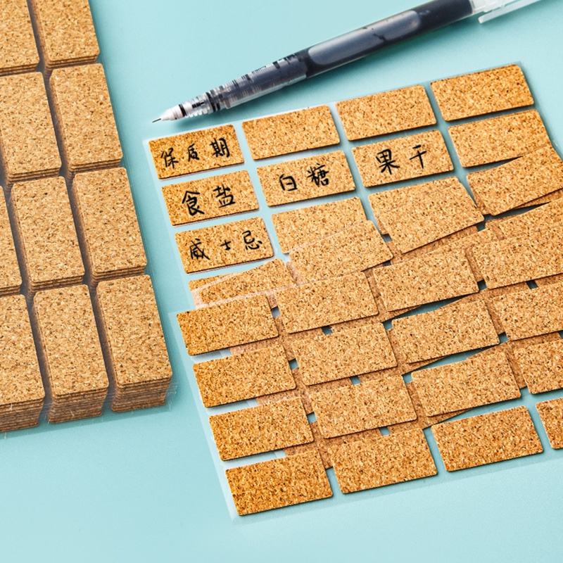 Set 6 Tấm Nhãn Dán Nhiều Kích Cỡ Chống Thấm Nước