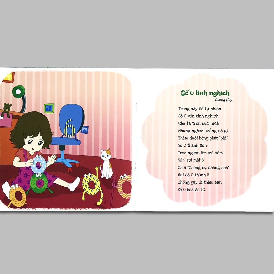 Sách - Chủ Đề: Chữ Số - Tủ Sách: Bài Thơ - Bài Hát - Câu Đố Dành Cho Bé | BigBuy360 - bigbuy360.vn