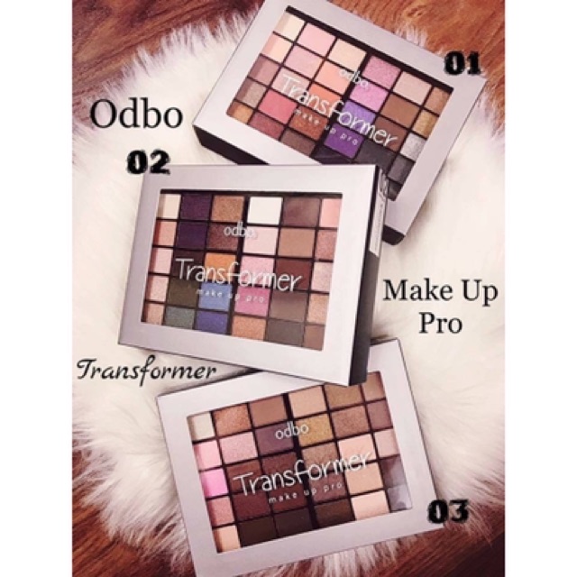 OD1016_Hộp Trang Điểm Odbo Transformer Make Up má Hồng chính hãng Thái Lan mã 01 #02#03 có video chi tiết | BigBuy360 - bigbuy360.vn