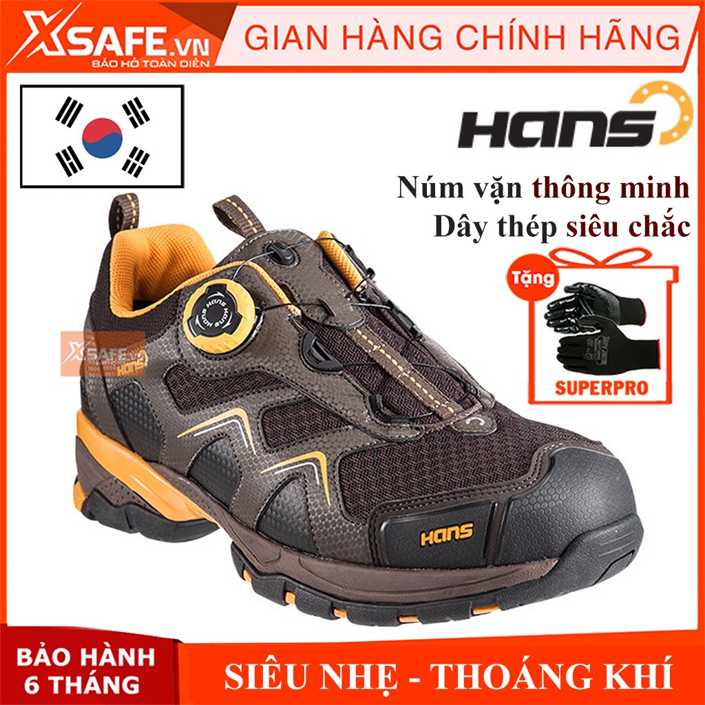 Giày bảo hộ Hans HS81 Giày bảo hộ lao động Hàn Quốc