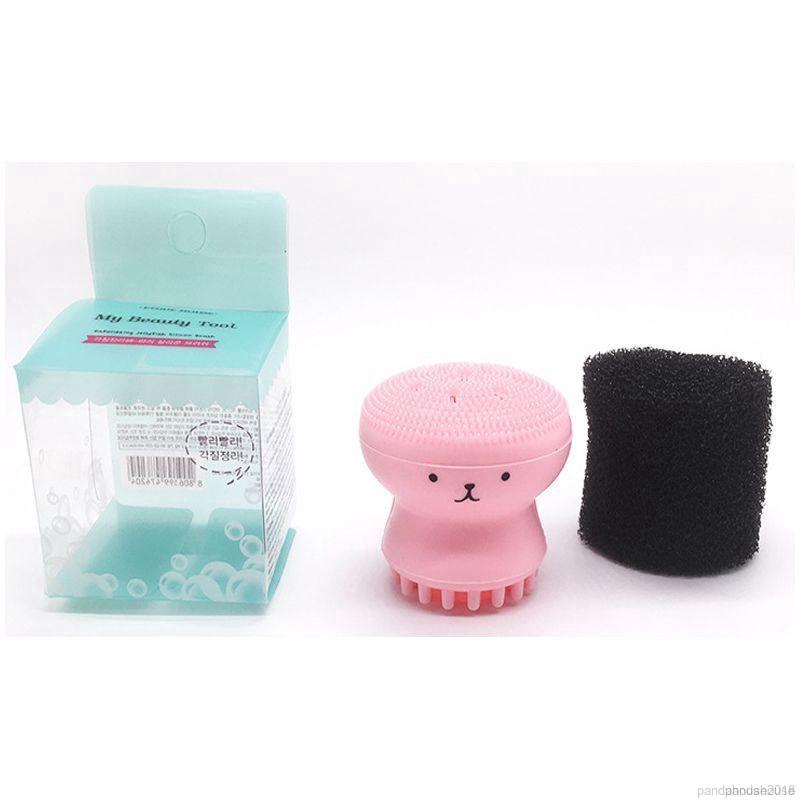Cọ rửa mặt hình bạch tuộc làm sạch sâu bằng silicone tiện dụng | BigBuy360 - bigbuy360.vn