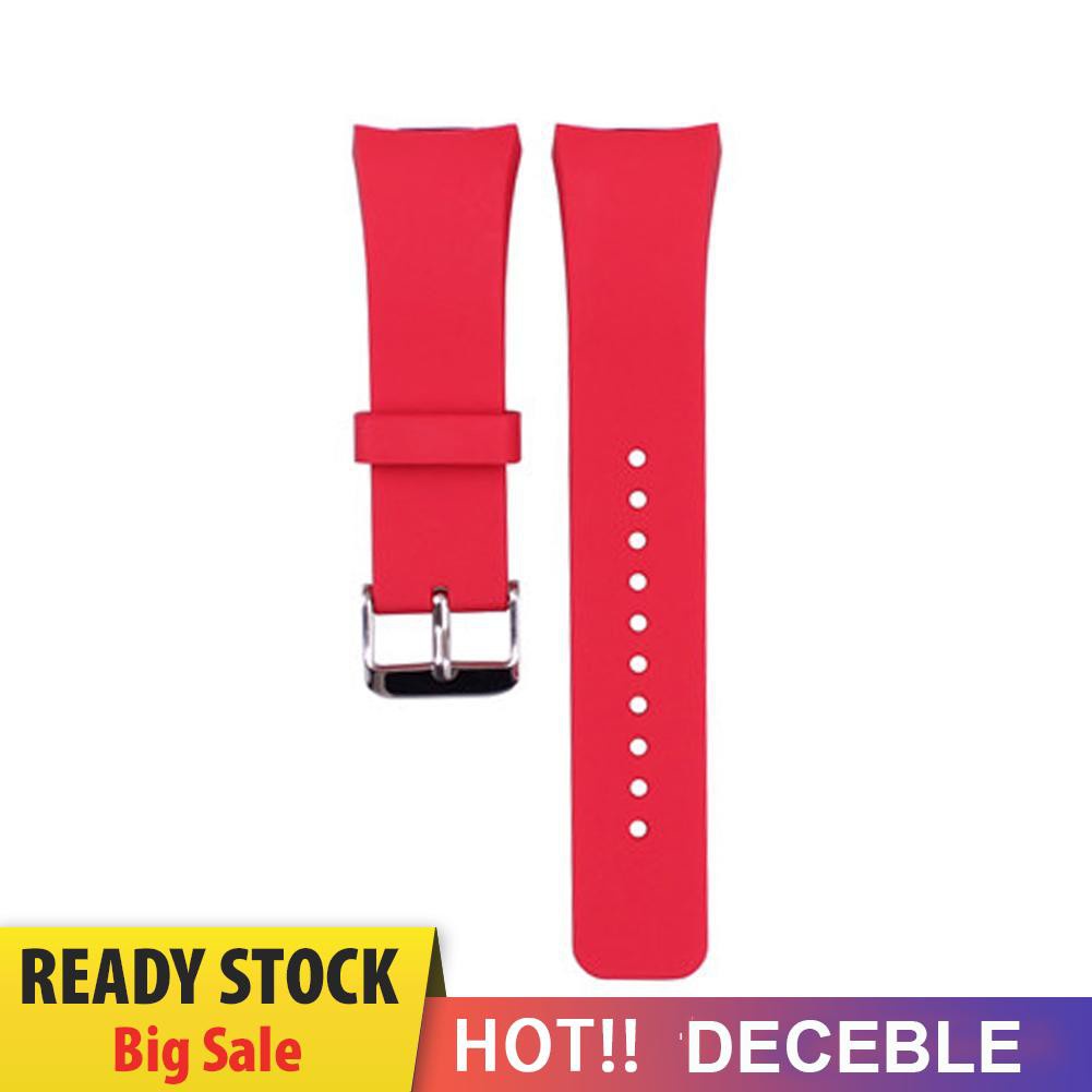 Deceble Luxury Replacement Silicone Watch Band Strap For Samsung Galaxy Gear S2 SM-