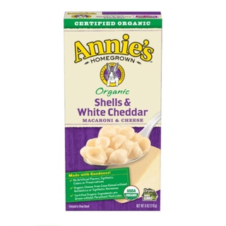 Mì nui hữu cơ annie s organic shells and white cheddar macaroni & cheese - ảnh sản phẩm 2