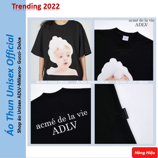 Áo Phông ADLV Acme De La Vie 12 Mẫu Hot Chất Cotton Form Rộng 2 Chiều Cực Thoáng Mát - AoThunUnisex
