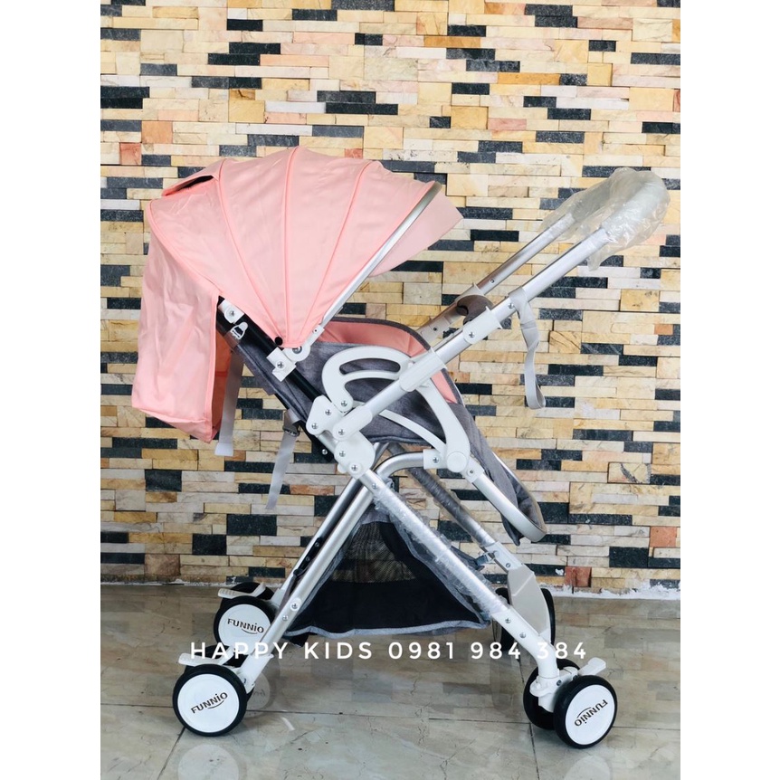 XE ĐẨY 2 CHIỀU 3 TƯ THẾ FUNNIO A10 CHO BÉ TỪ 0 ĐẾN 36 THÁNG TUỔI