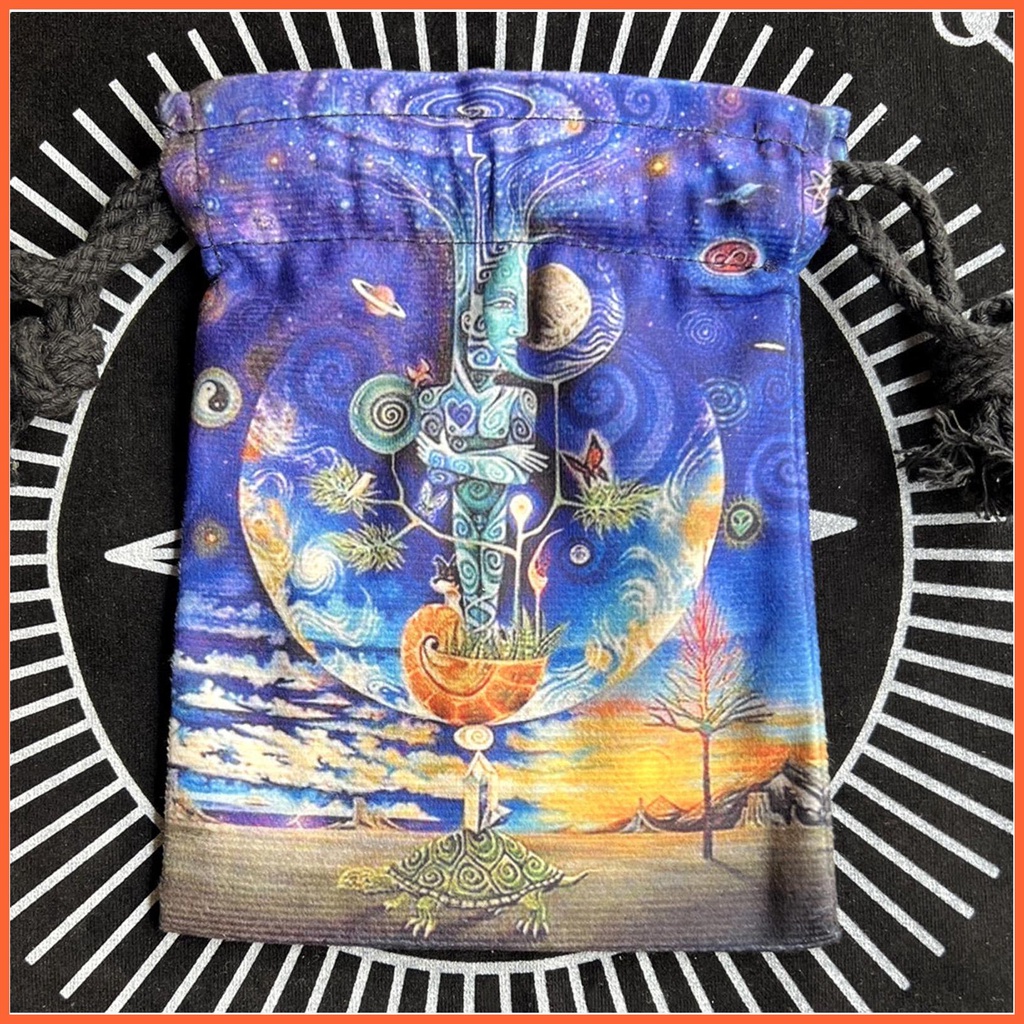 Túi Đựng Bài Tarot Oracle Hai Mặt Trong Suốt