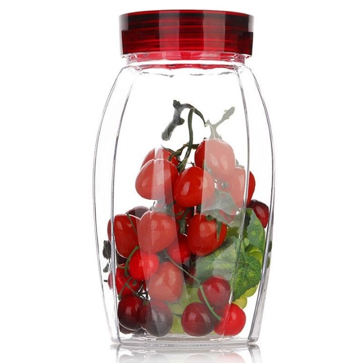 Hũ thủy tinh nắp nhựa xoáy dùng để đựng đồ khô, ngâm muối dưa cà, dung tích 2450ml, Mã: PL30-1