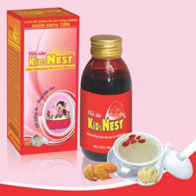 Yến sào Kidsnest Tâm Sen/ Ăn ngon (Kid'snest Kid's nest) Kidnest tâm sen