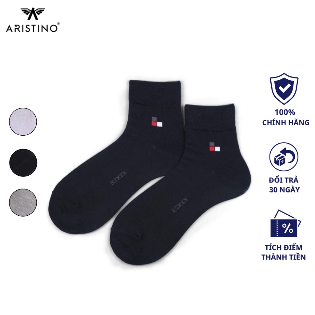 Tất nam cao cổ kháng khuẩn khử mùi vượt trội Aristino Bizmen- CO01