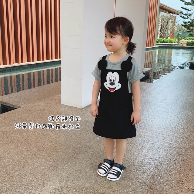 Váy mickey bé gái