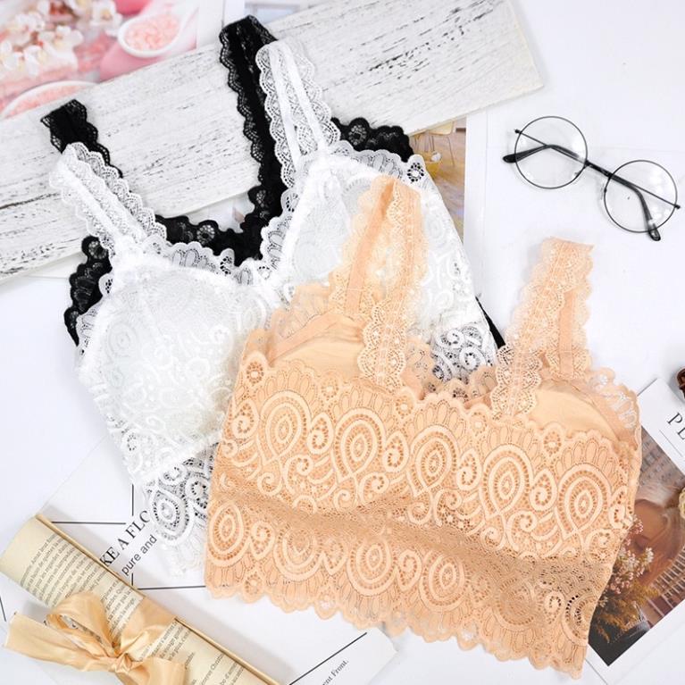 ❤️ Áo Bra Nữ Myna Ren 2 Dây Dáng Lửng Có Đệm Ngực Hót Mới 077 ❤️