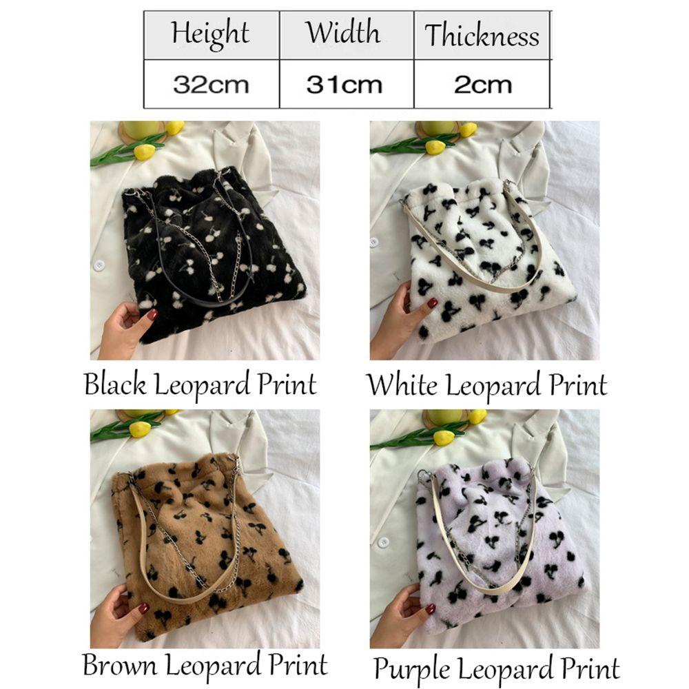 Túi Xách Lông Nhung Giữ Ấm Cỡ Lớn MIHAN1 Cho Nữ