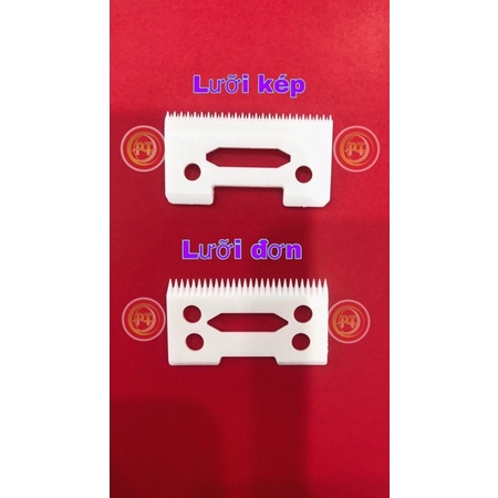 Lưỡi sứ đơn và kép