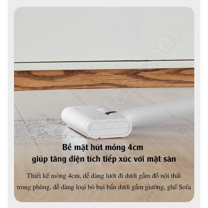 [Mã ELMS5 giảm 7% đơn 300K] Máy hút bụi cầm tay không dây cao cấp Deerma DEM-VC01 (Trắng) | BigBuy360 - bigbuy360.vn
