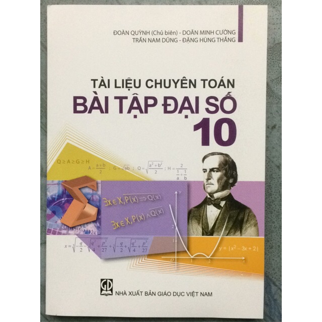 Sách - Tài liệu chuyên Toán Bài tập Đại số 10