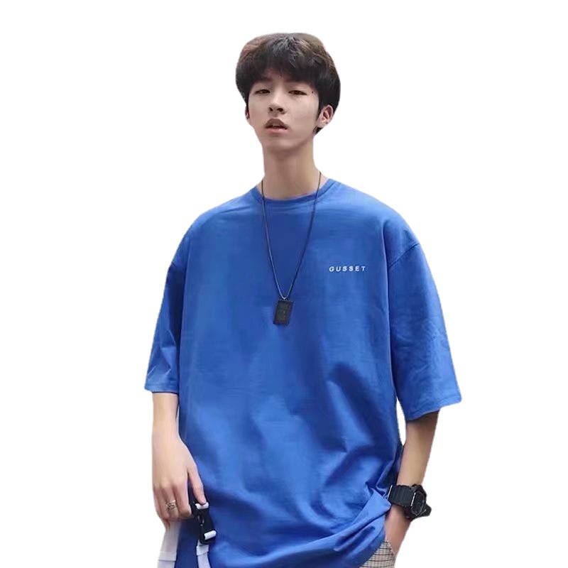 Áo Thun Tay Ngắn Dáng Rộng In Chữ Phong Cách Hip Hop Đường Phố Hàn Quốc Thời Trang Mùa Hè Cho Nam Và Nữ