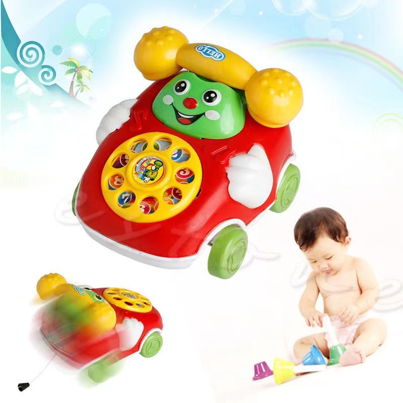 Điện Thoại Đồ Chơi Có Nhạc Và Đèn Cho Bé
