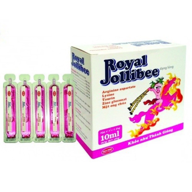 ROYAL JOLLIBEE - ĂN NGON  HỘP 20 ỐNG