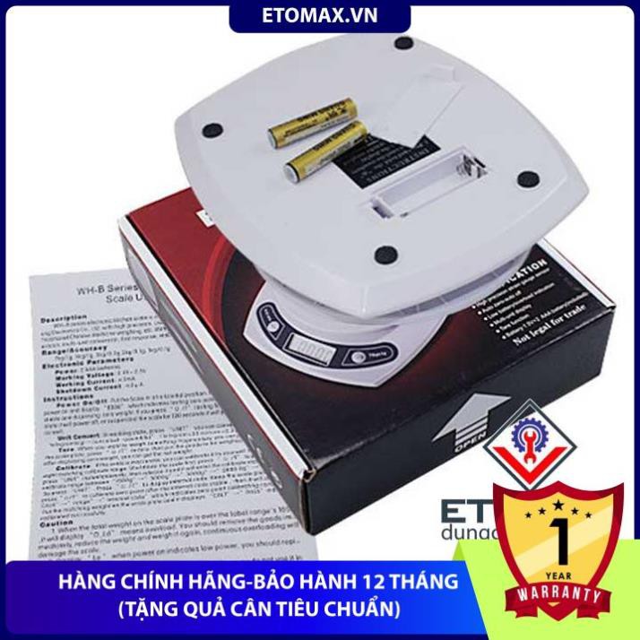 [Hàng loại 1-Bảo hành 12 tháng] Cân điện tử 7kg x 1g,độ chính xác cao,sai số 0.1 gram.