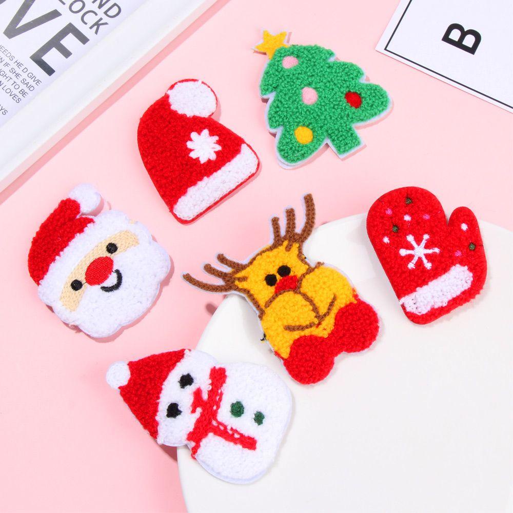 1 Dây Cột Tóc Phong Cách Giáng Sinh Dễ Thương Cho Bé Gái