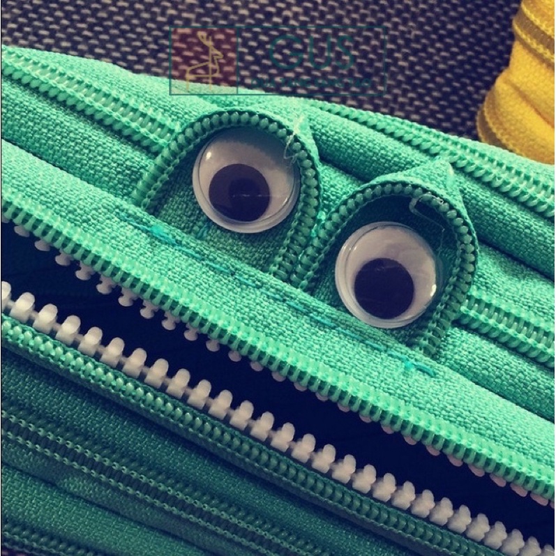 Túi bút vải lưới thiết kế độc đáo hình đôi mắt Gusshop