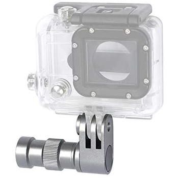 Lammcou Aluminium Bicycle Wheel Mount Clamp Bike Extension Adapter Compatible with Gopro Hero 9 8 7 Yi H9R Osmo Action Camera Accessory