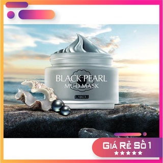 Mặt nạ bùn ngọc trai đen Black Pearl Mud Mask Laikou 85gr