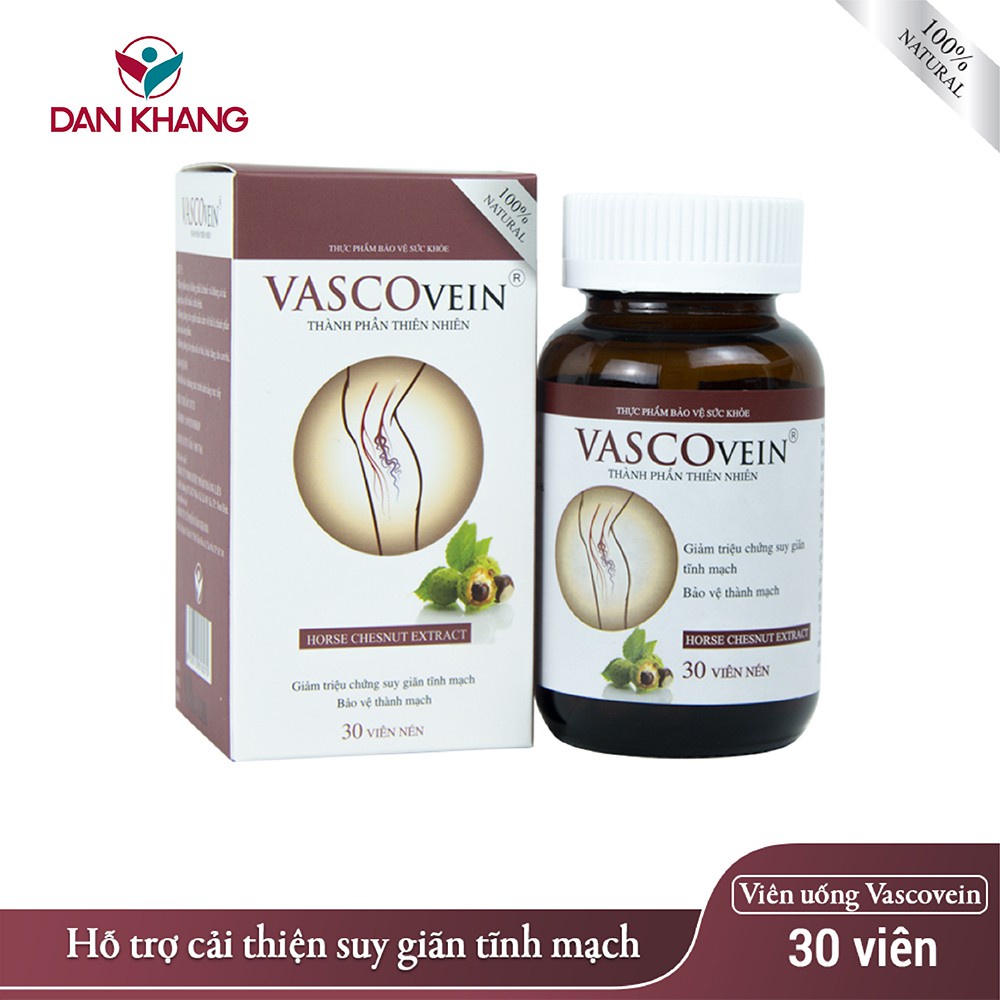 Viên uống hỗ trợ điều trị và phòng ngừa suy giãn tĩnh mạch VASCOVEIN