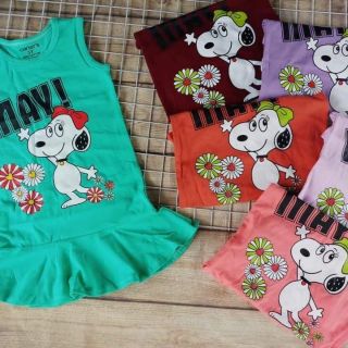 Đầm cotton bé gái