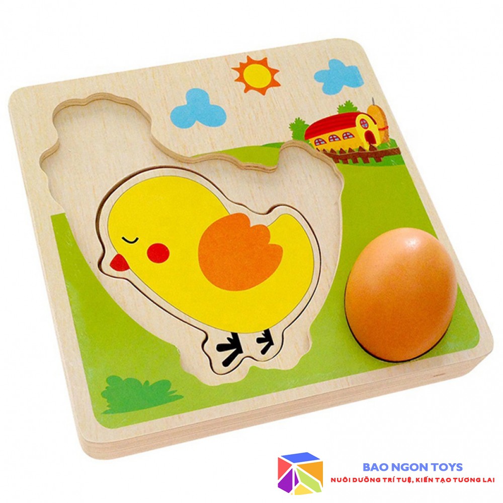 ĐỒ CHƠI XẾP HÌNH QUÁ TRÌNH LỚN LÊN CỦA CHÚ GÀ – BAO NGON TOYS