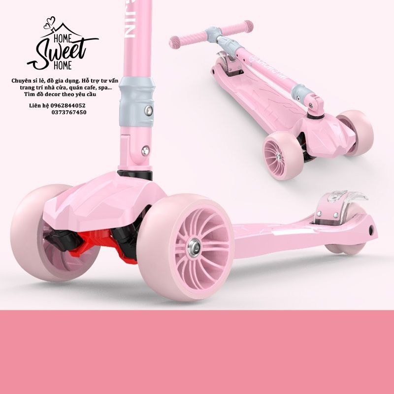 XE TRƯỢT SCOOTER CHO BẾ MUA 1 ĐƯỢC 4