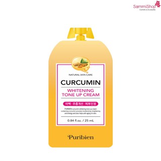 Kem dưỡng trắng da Puribien Curcumin Whitening Tone Up Cream (25ml)
