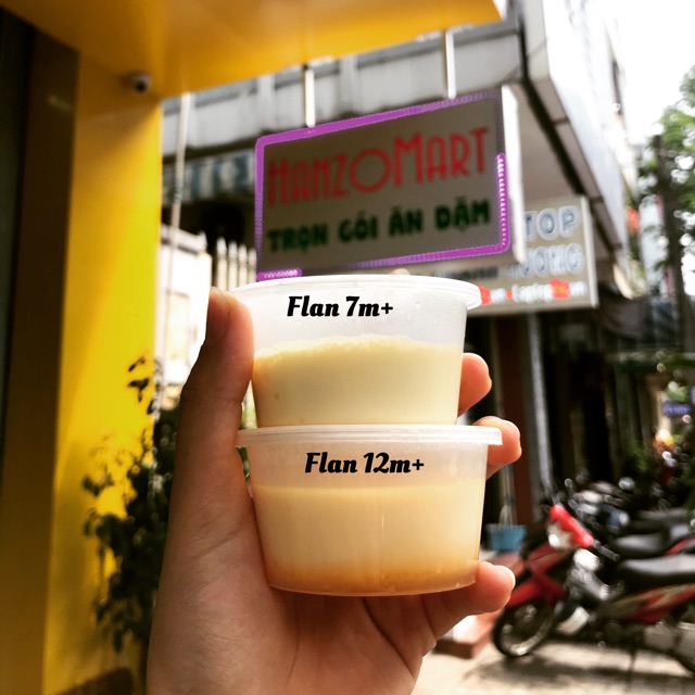 Hũ làm flan/pudding cho bé