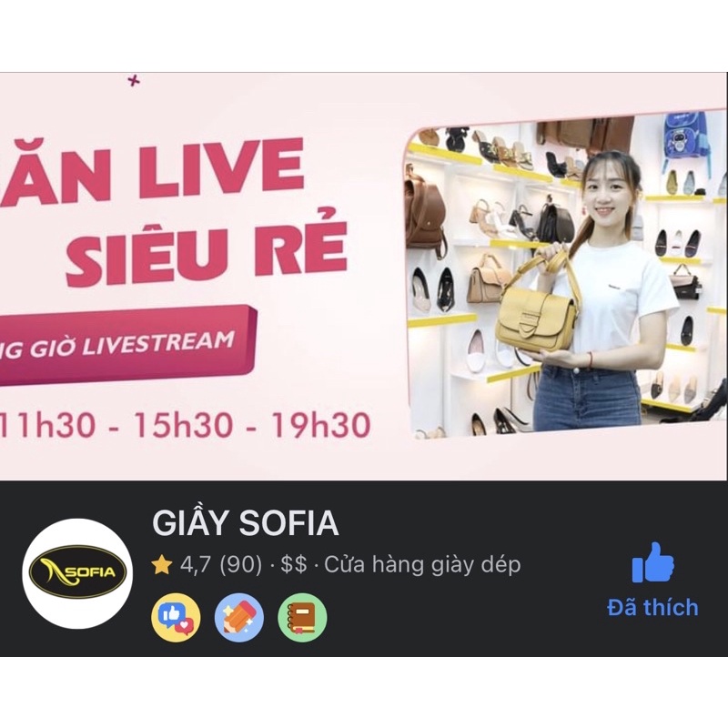 Giày túi sofia