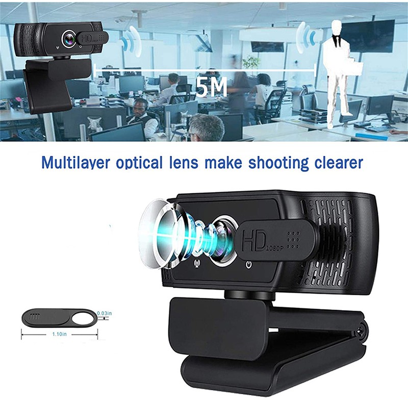 Webcam W6 Fhd 1080p Tự Động 20mp Cho Máy Tính | BigBuy360 - bigbuy360.vn