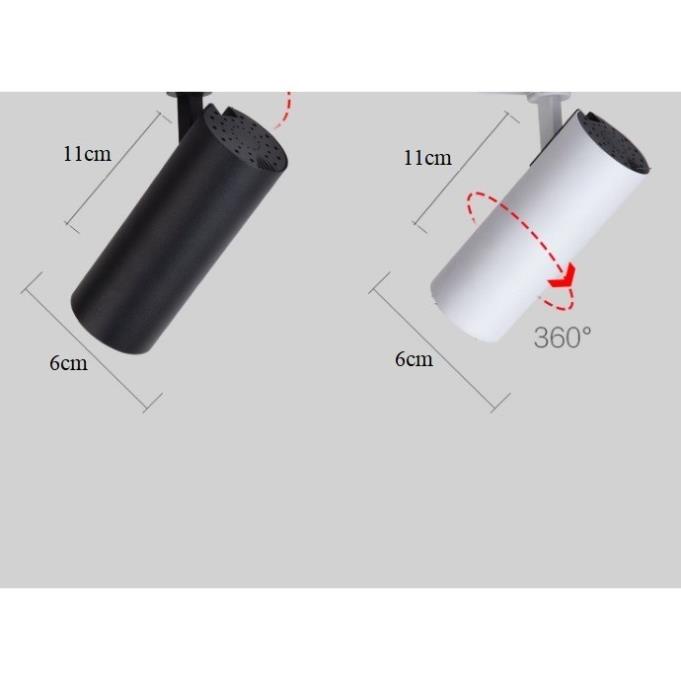 Combo 5 đèn LED Rọi Ống Bơ 12W ốp trần, tường, đèn soi tranh, đèn trang trí HL Lighitng