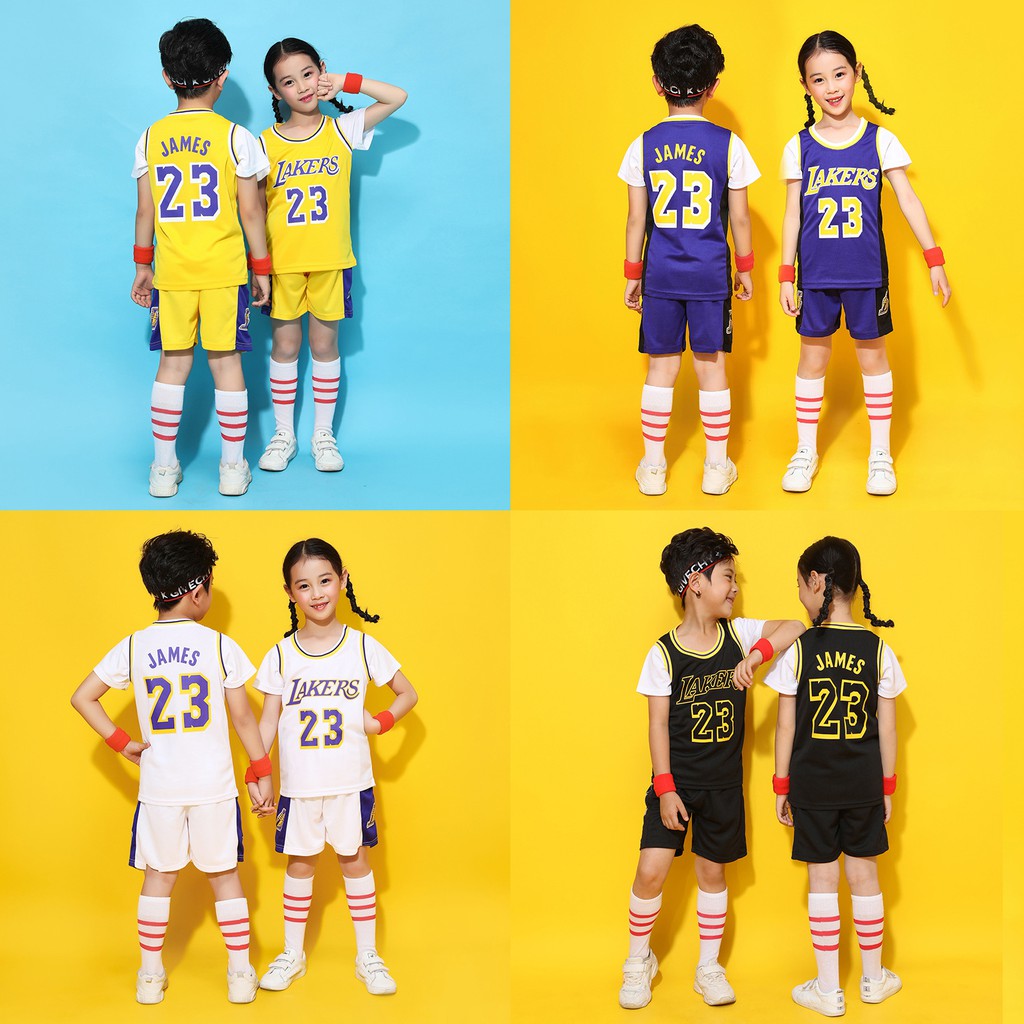 Bộ Quần Áo Bóng Rổ LeBron James Số 23