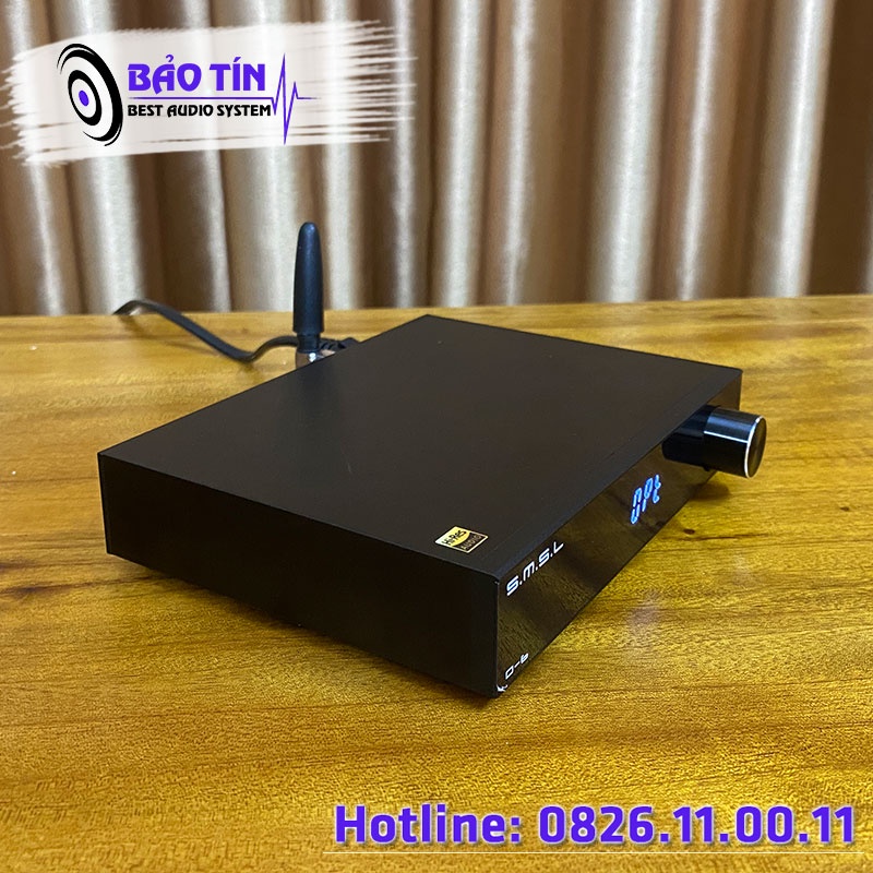 DAC SMSL D6 giải mã âm thanh 32Bit/768Khz dùng chip AK4493S Tặng dây quang liton Mỹ 189k