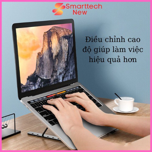 Đế Tản Nhiệt Laptop, Macbook, Ipad Cao Cấp Bằng Nhôm Kèm Quạt  ,Quạt Tản Laptop Quạt Mạnh Làm Mát Cực Nhanh | BigBuy360 - bigbuy360.vn