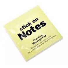Giấy note vàng 3x3