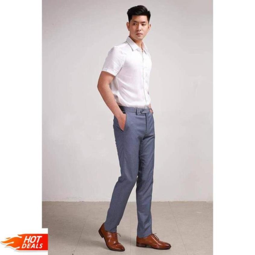 🗜 Áo sơmi cộc tay Aristino MÀU TRẮNG | HOT TREND | new ! ↺ ♡ xả ! -