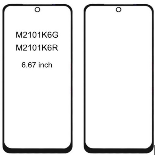 Mặt kính màn hình Xiaomi Redmi Note 10 / Note 10 Pro - Tặng kèm keo + tools