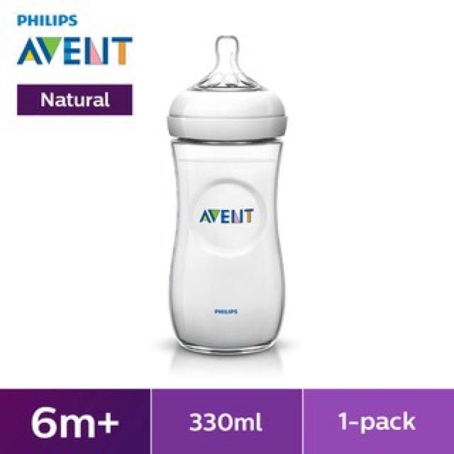 Bình sữa AVENT Natural 330ml hộp đơn