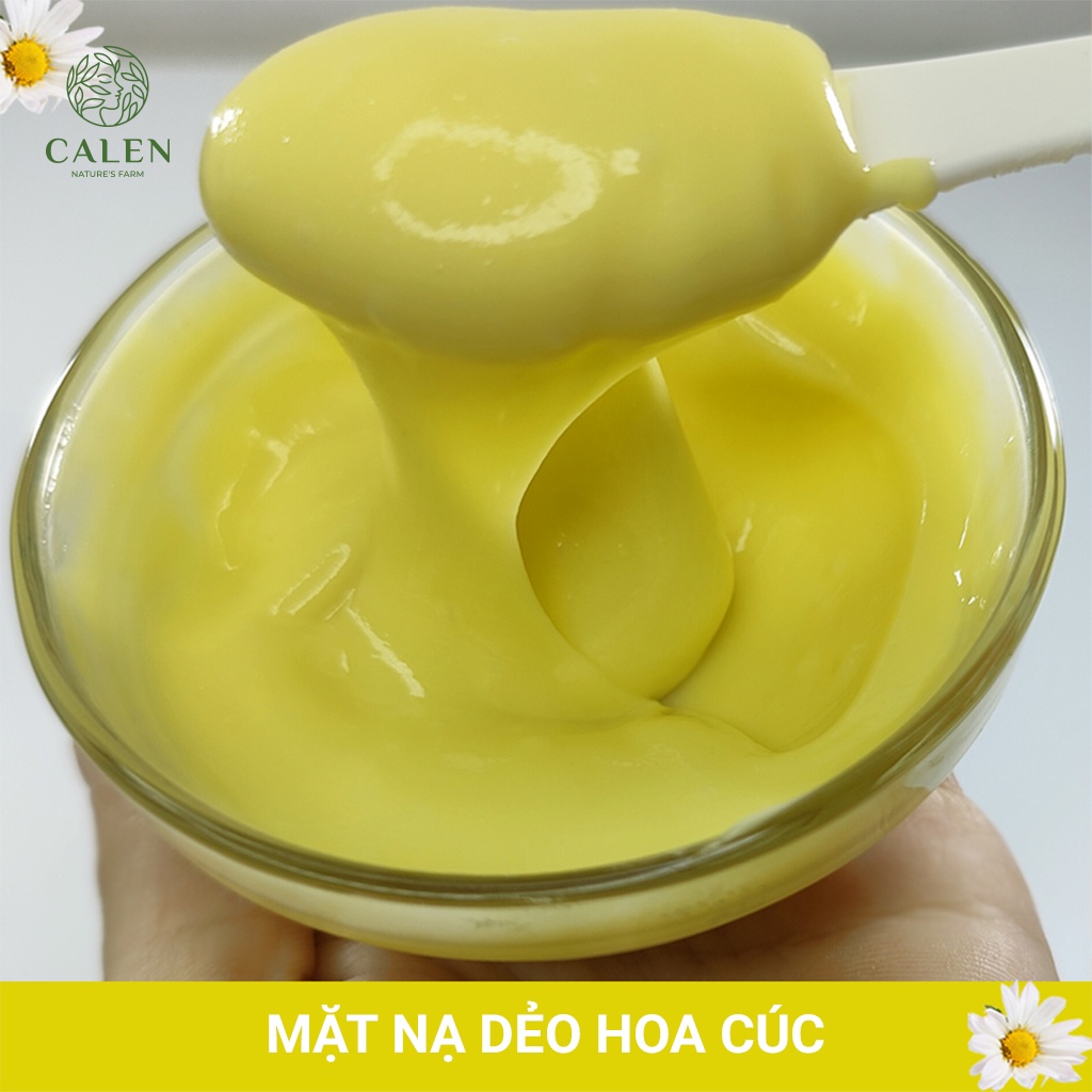 Mặt nạ Hoa Cúc dưỡng ẩm phục hồi da-Đắp mặt-Rửa mặt-Giúp tẩy da chết, Dưỡng trắng da Calen