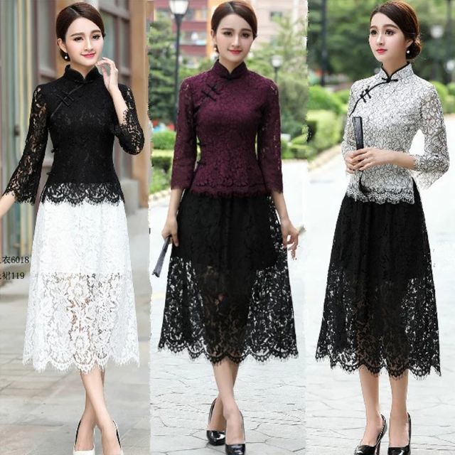 CÓ 4 MÀU Ạ 😁Chân váy ren xếp ly | BigBuy360 - bigbuy360.vn