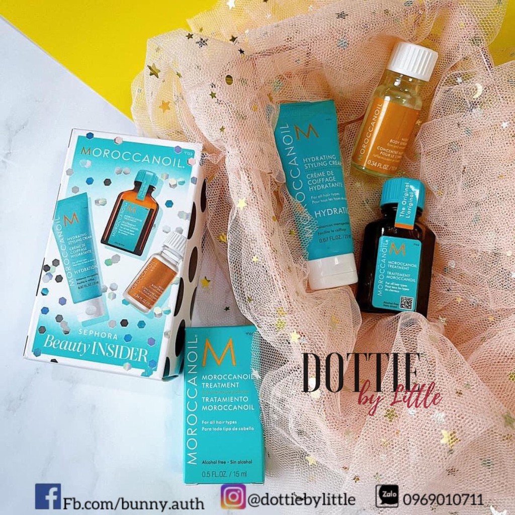[BILL US] Set dưỡng tóc Moroccanoil