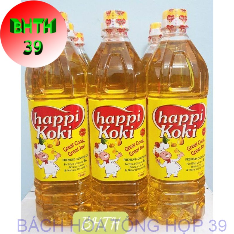 Dầu ăn happi Koki 1l