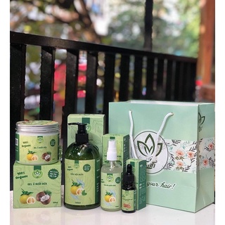 Dầu gội bưởi THH Organic 100% [DATE 2027]
